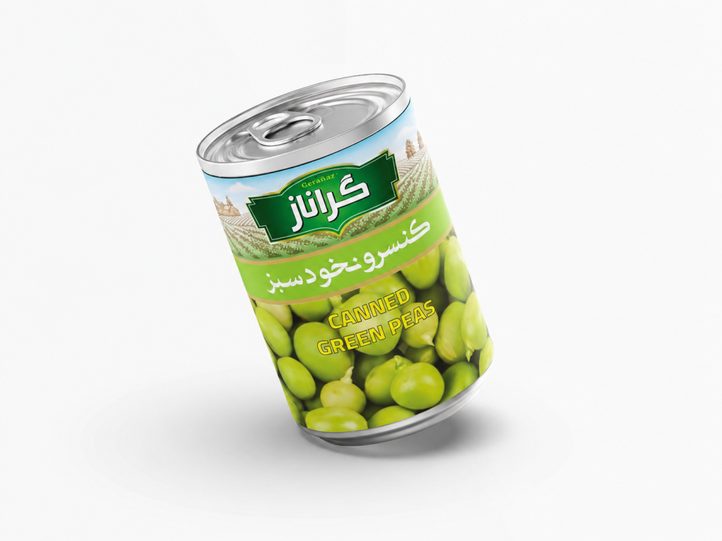 Geranaz Canned Green Peas